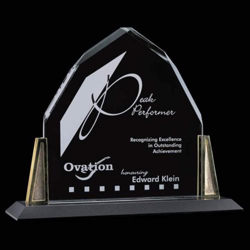 Recognition Awards - Crystal Awards - Avalon Award - Gold
