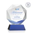 Bradford VividPrint&trade; Award on Newhaven Base - Blue