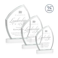 Daltry Award on Alberton Base - White - New Items