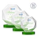 Bradford VividPrint&trade; Award on Alberton Base - Green