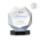 Bradford VividPrint&trade; Award on Alberton Base - Black