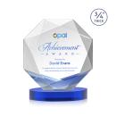 Bradford VividPrint&trade; Award on Alberton Base - Blue