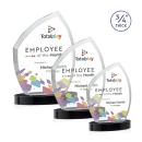 Daltry VividPrint&trade; Award on Alberton Base - Black