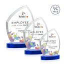 Daltry VividPrint&trade; Award on Alberton Base - Blue