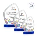 Daltry VividPrint&trade; Award on Alberton Base - Blue