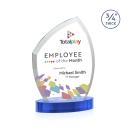 Daltry VividPrint&trade; Award on Alberton Base - Sky Blue