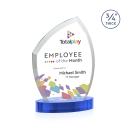 Daltry VividPrint&trade; Award on Alberton Base - Sky Blue