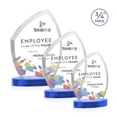 Daltry VividPrint Award on Alberton Base - Sky Blue - New Items