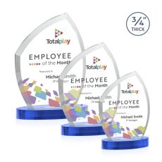 Daltry VividPrint Award on Alberton Base - Sky Blue - New Items