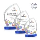 Daltry VividPrint&trade; Award on Alberton Base - Sky Blue