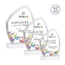 Daltry VividPrint&trade; Award on Alberton Base - White