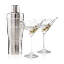 Genoa Shaker & Burlington Martini Set
