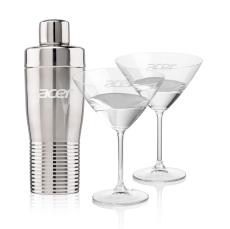 Genoa Shaker & Coleford Martini Set - Corporate Gifts