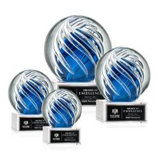 Genista Award on Hancock Base - Clear - Art Glass Awards