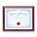 Buland Certificate Frame 