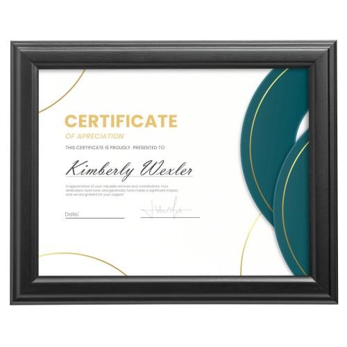 Marylebone Certificate Frame - Black Plaque Awards - Certificate Frames - Marylebone Certificate Frame - Black