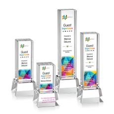 Robson VividPrint Award on Base - Clear - Full Color Awards