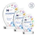 Wichita VividPrint&trade; Award on Alberton Base - Clear