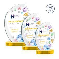 Wichita VividPrint Award on Alberton Base - Gold - Recognition Awards