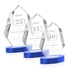 Norwood Award on Alberton Base - Sky Blue - Recognition Awards