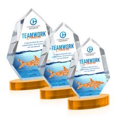 Norwood VividPrint Award on Alberton Base - Amber - New Items