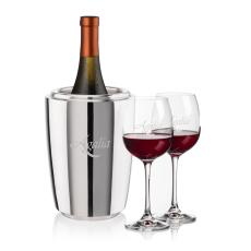 Pescara Wine Cooler & Danforth Wine Set - Icebuckets