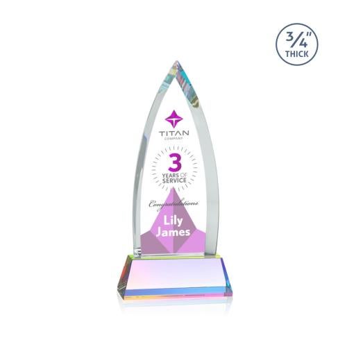 Recognition Awards - Crystal Awards - Shildon VividPrint&trade; Award on Newhaven - Prismatic