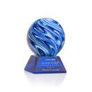 Naples Award on Sheffield Base - Blue