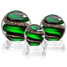 Zodiac Award on Sheffield Base - Clear - Recognition Awards