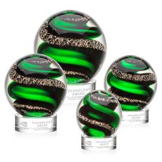 Zodiac Award on Stanrich Base - Clear - Retirement Awards