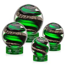 Zodiac Award on Stanrich Base - Green - New Items