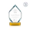 Royal Diamond Award on Alberton Base - Amber