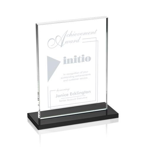 Recognition Awards - Crystal Awards - Emperor Award - Black (Vert)