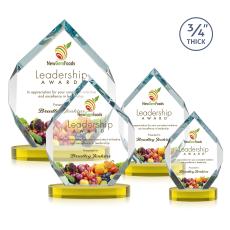 Royal Diamond VividPrint Award on Alberton Base - Gold - New Items