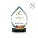 Royal Diamond VividPrint&trade; Award on Alberton Base - Black