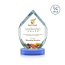 Royal Diamond VividPrint&trade; Award on Alberton Base - Sky Blue