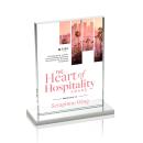 Emperor VividPrint&trade; Award - White (Vert)