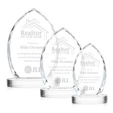 Wilton Award on Alberton Base - Clear - Crystal Awards