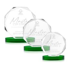 Acadian Award on Alberton Base - Green - New Items
