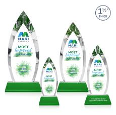 Fortier VividPrint Award on Entwhistle Base - Green - New Items