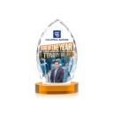 Wilton VividPrint&trade; Award on Alberton Base - Amber
