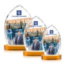 Wilton VividPrint&trade; Award on Alberton Base - Amber