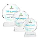 Acadian VividPrint&trade; Award on Newhaven Base - Clear