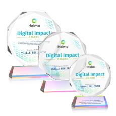 Acadian VividPrint Award on Newhaven Base - Prismatic - Crystal Awards