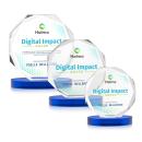 Acadian VividPrint&trade; Award on Alberton Base - Blue