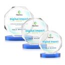 Acadian VividPrint&trade; Award on Alberton Base - Sky Blue