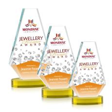 Kingsley VividPrint Award on Alberton Base - Gold - Octagon Awards