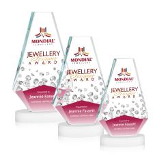 Kingsley VividPrint Award on Alberton Base - White - New Items