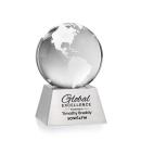 Globe Award on Aluminum Base