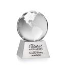 Globe Award on Aluminum Base